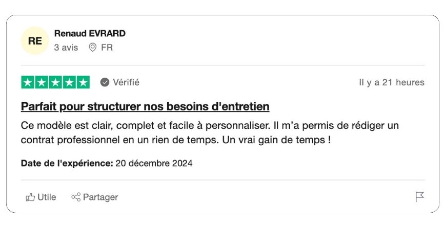 modèle de contrat de maintenance climatisation