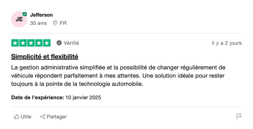 modèle de contrat de location longue durée voiture